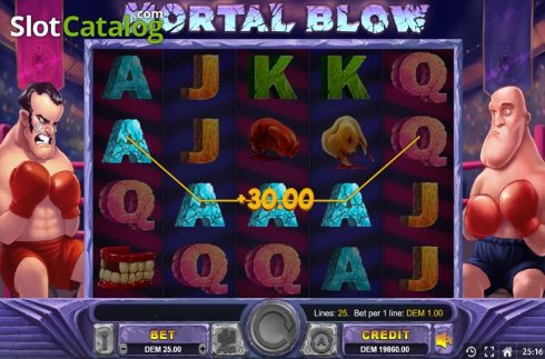 Скрин5. Mortal Blow слот
