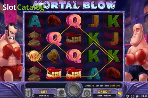 Скрин4. Mortal Blow слот