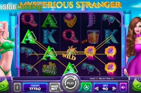 Скрин3. Mysterious Stranger слот