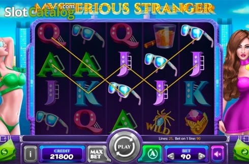 Скрин4. Mysterious Stranger слот