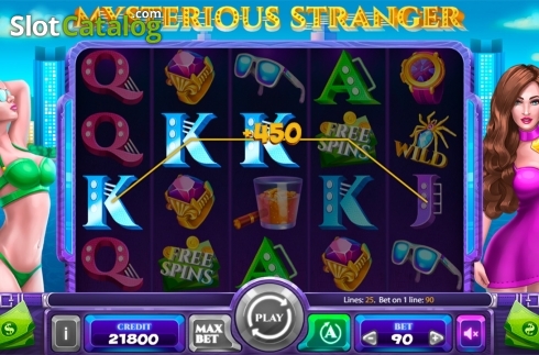 Скрин5. Mysterious Stranger слот