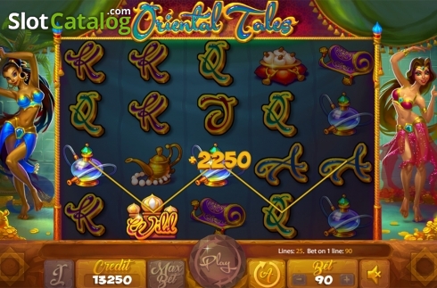 Скрин3. Oriental Tales слот