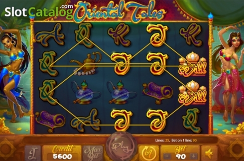 Скрин5. Oriental Tales слот