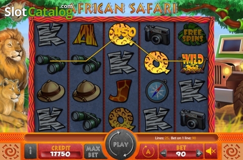 Скрин3. African Safari (X Card) слот