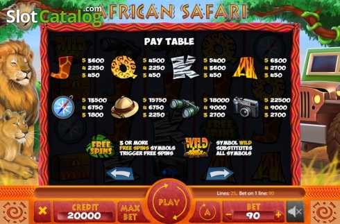 Скрин6. African Safari (X Card) слот