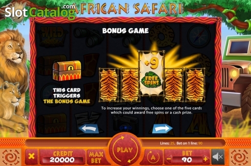Скрин7. African Safari (X Card) слот