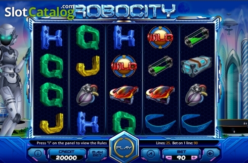 Скрин2. Robocity слот