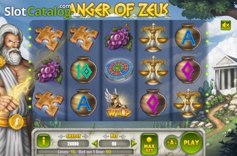Скрин2. Anger Of Zeus слот