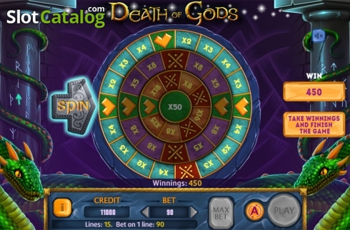Скрин7. Death Of Gods слот