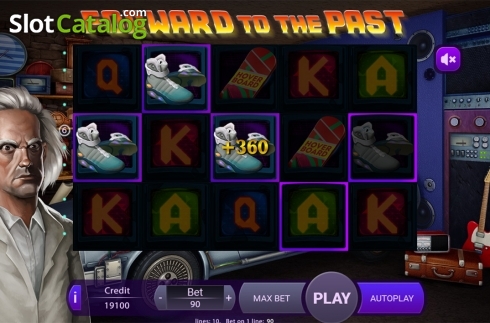 Скрин3. Forward To The Past слот