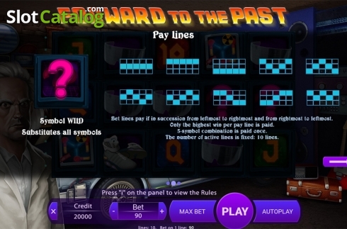 Скрин9. Forward To The Past слот