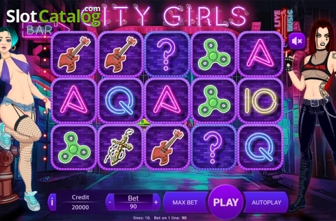 Скрин2. City Girls слот