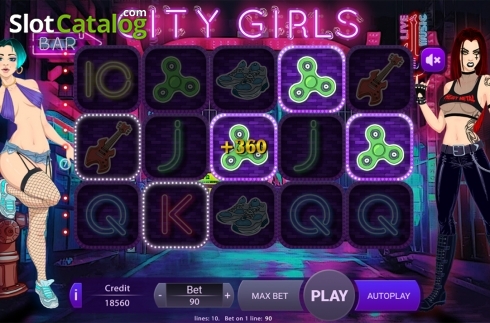 Скрин5. City Girls слот