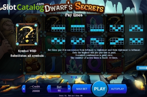 Скрин8. Dwarfs Secrets слот