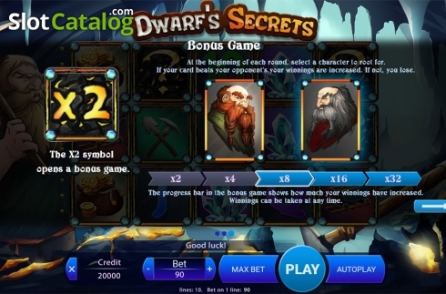 Скрин9. Dwarfs Secrets слот