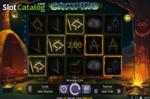 Скрин3. Camping слот