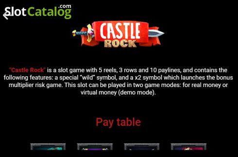 Скрин7. Castle Rock слот
