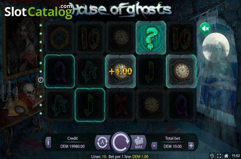 Скрин4. House Of Ghosts слот