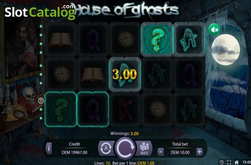 Скрин5. House Of Ghosts слот