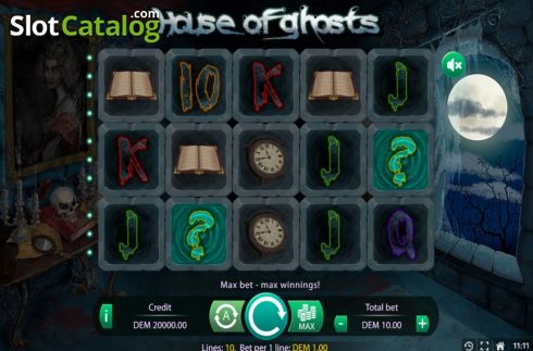 Скрин2. House Of Ghosts слот