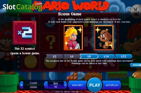 Скрин9. Mario World слот