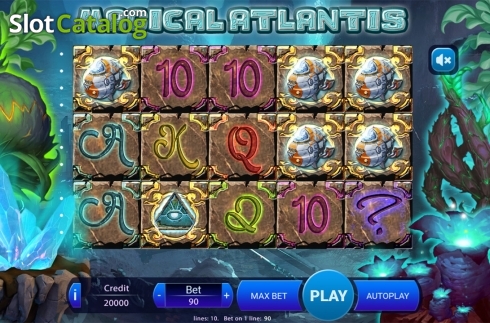 Скрин2. Magical Atlantis слот