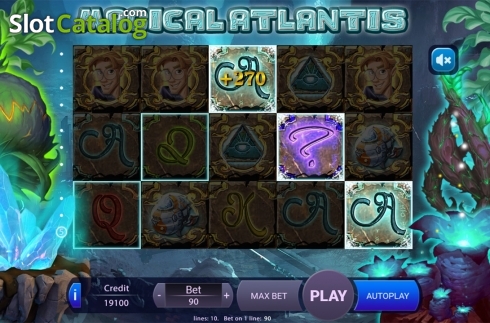 Скрин3. Magical Atlantis слот