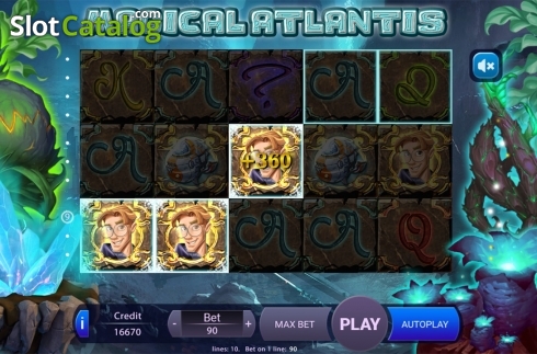 Скрин5. Magical Atlantis слот