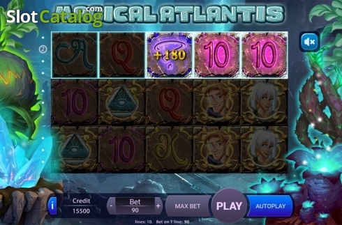 Скрин7. Magical Atlantis слот