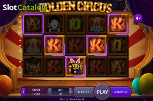 Скрин4. Golden Circus слот
