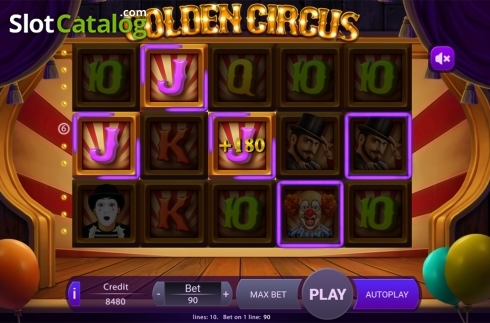 Скрин5. Golden Circus слот