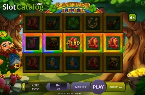 Скрин4. Golden Luck (X Play) слот