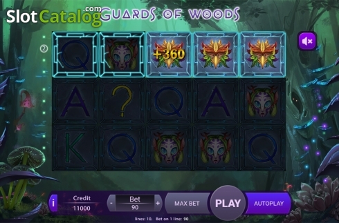 Скрин3. Guards Of Woods слот