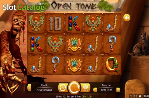 Скрин2. Open Tomb слот