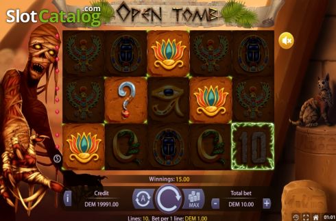 Скрин4. Open Tomb слот