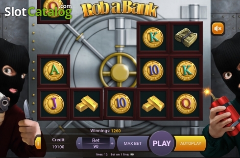 Скрин4. Rob A Bank слот