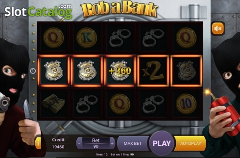 Скрин5. Rob A Bank слот