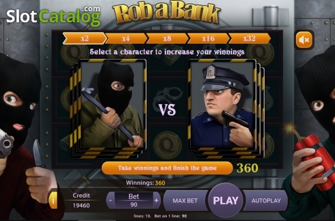 Скрин6. Rob A Bank слот