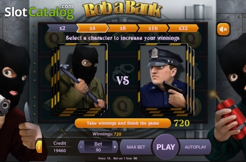 Скрин7. Rob A Bank слот