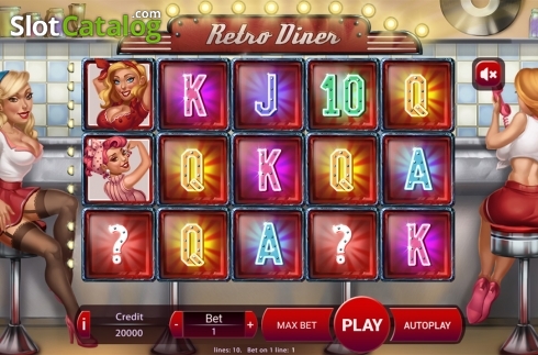 Скрин2. Retro Diner слот
