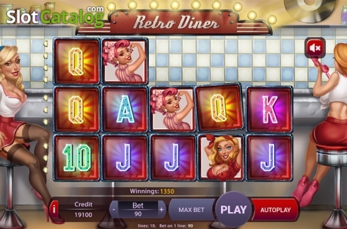 Скрин4. Retro Diner слот