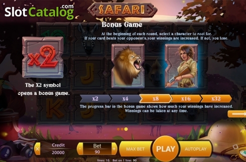 Скрин9. Safari (X Play) слот