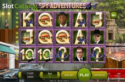 Скрин2. Spy Adventures слот