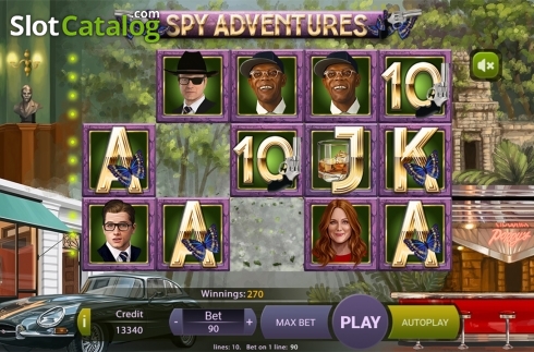 Скрин3. Spy Adventures слот