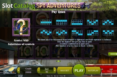 Скрин8. Spy Adventures слот