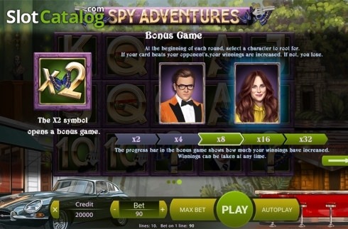 Скрин9. Spy Adventures слот