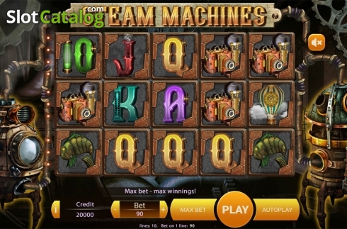 Скрин2. Steam Mashines слот