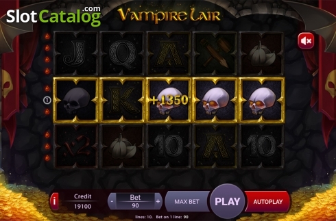 Скрин3. Vampire Lair слот