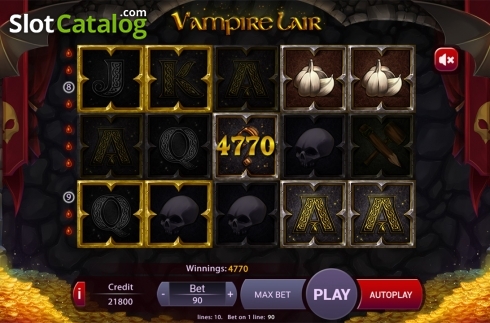 Скрин7. Vampire Lair слот