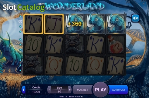 Скрин3. Wonder Land слот